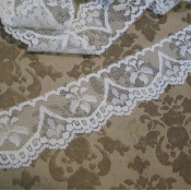 Vintage White Drip Lace -3yds