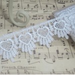 Heart Drip Venise Lace - 1yd