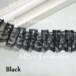 Box Pleated Lace - 1yd