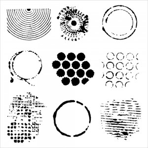 Doodling Templates - Well Rounded - 6x6