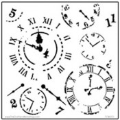 Doodling Templates - Mini Time Travel - 6x6