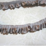 Ruffled Satin Trim - 1yd