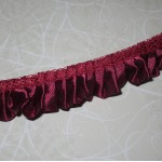 Ruffled Satin Trim - 1yd