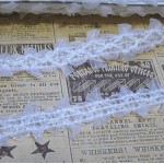 Shimmery Double Edged Organza Trim - 1yd