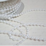 Sm. Round Pearl Trim (3mm) - 4yds