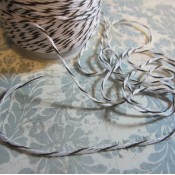 Brown/White Bakers Twine - 5yds